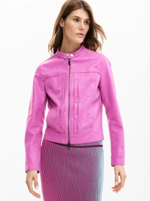 Płaszcz z efektem skóry Desigual