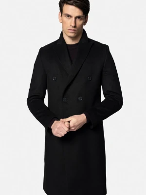 PŁASZCZ LONGIANO CZARNY Recman