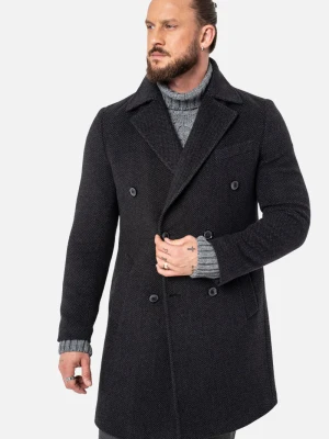 PŁASZCZ MENWIN GRAFIT Recman