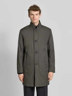 Płaszcz nylonowy ze stójką i wpuszczanymi kieszeniami Roy Robson