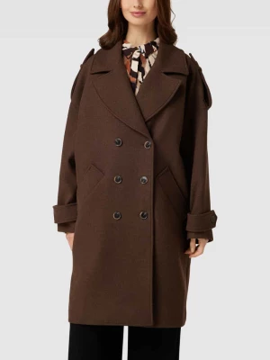 Płaszcz o kroju oversized z mieszanki wełny model ‘TONIO’ Bash