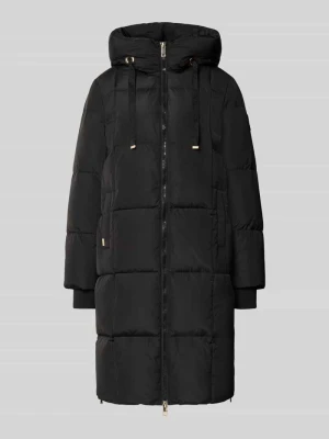 płaszcz o kroju regular fit w efekcie pikowania model 'Nova' MOS MOSH Czarny