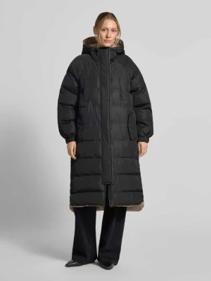 płaszcz o kroju regular fit w efektem pikowania model 'IMBOTTITO' Liu Jo Czarny