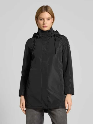Płaszcz o kroju regular fit z aplikacją z logo NAUTGÅRD