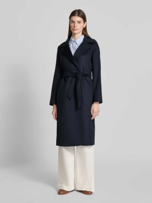 Płaszcz  o kroju regular fit z czystej żywej wełny model ‘BCOLLAG’ Max Mara Studio