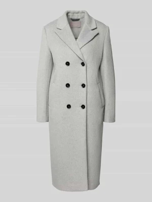 Płaszcz o kroju regular fit z dodatkiem wełny Christian Berg Woman Selection