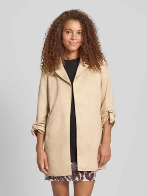 Płaszcz o kroju regular fit z efektem weluru model ‘JOLINE’ Only