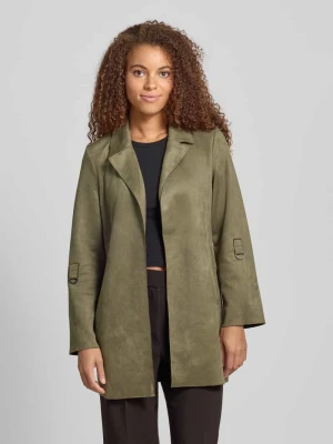 Płaszcz o kroju regular fit z efektem weluru model ‘JOLINE’ Only