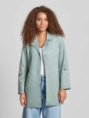 Płaszcz o kroju regular fit z efektem weluru model ‘JOLINE’ Only