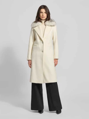 Płaszcz o kroju regular fit z kołnierzem z połami model ‘Karole’ Guess