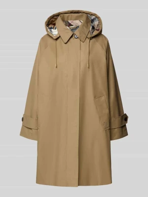 Płaszcz o kroju regular fit z mieszanki bawełny model ‘SADIE’ Barbour