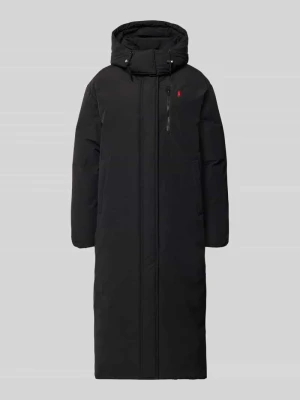 płaszcz o kroju regular fit z mieszanki bawełny Polo Ralph Lauren Czarny