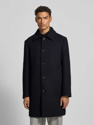 Płaszcz o kroju regular fit z mieszanki wełny model ‘ARCHIVE’ Selected Homme