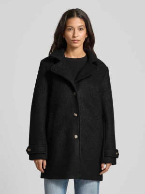 Płaszcz o kroju regular fit z mieszanki wełny model ‘Tipa’ Ichi