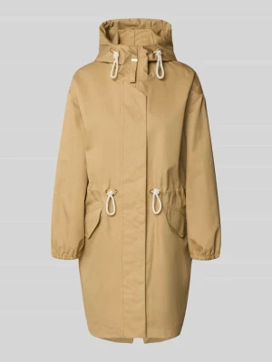 płaszcz o kroju regular fit z pełną plisą model 'Tory' G-LAB