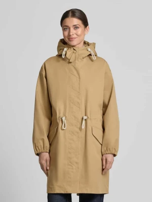 płaszcz o kroju regular fit z pełną plisą model 'Tory' G-LAB