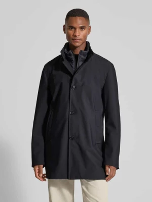 Płaszcz o kroju regular fit z wyjmowanym kołnierzem wewnętrznym model ‘FINALLY FLEX’ Strellson