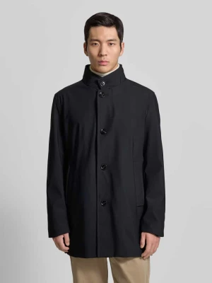Płaszcz o kroju regular fit z wyjmowanym kołnierzem wewnętrznym model ‘FINALLY FLEX’ Strellson