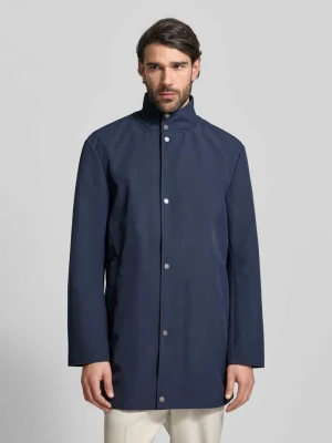 Płaszcz o kroju regular fit ze stójką Christian Berg Men