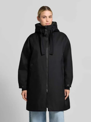 płaszcz o kroju regular fit ze stójką model 'JOY' G-LAB Czarny