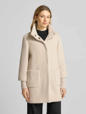 Płaszcz o kroju regular fit ze stójką s.Oliver BLACK LABEL