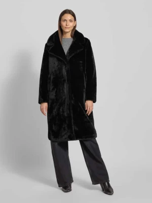 Płaszcz o kroju regular fit ze sztucznego futra model ‘Emmela’ Vila