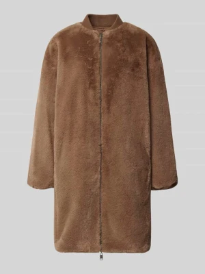 płaszcz o kroju regular fit ze sztucznego futra model 'Wender' BEAUMONT
