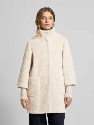 Zdjęcie produktu Płaszcz o kroju relaxed fit z dzianinowymi ściągaczami na rękawach s.Oliver BLACK LABEL