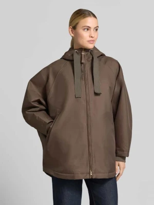 płaszcz o kroju relaxed fit z kapturem model 'PURE' G-LAB