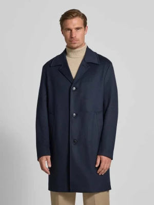 Płaszcz o kroju relaxed fit z kołnierzem z połami model ‘CLARK’ Boss