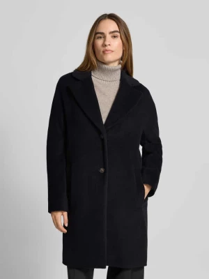 Płaszcz o kroju relaxed fit z mieszanki żywej wełny z dodatkiem wełny z alpaki Marc Cain