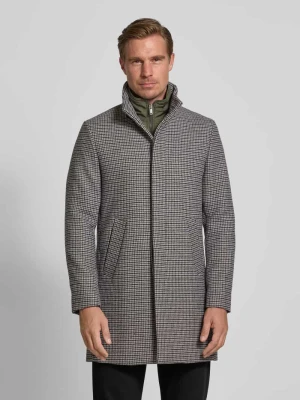 Płaszcz o kroju slim fit z dodatkiem wełny model ‘HARVEY’ Matinique