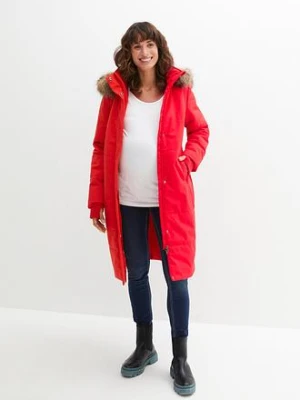 Płaszcz ocieplany 3 w 1 ciążowy i ze wstawką na nosidełko bonprix