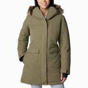 Płaszcz ocieplany damski Columbia Little Si II Ins Parka stone green