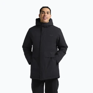 Płaszcz ocieplany męski Jack Wolfskin Cold Camp Coat black
