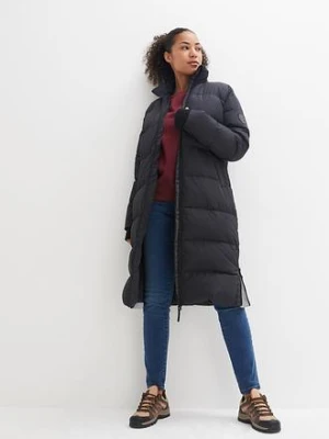 Płaszcz damski z puchem z recyklingu bonprix