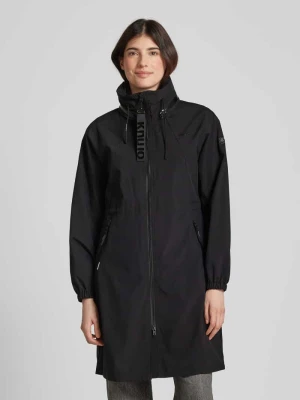 Płaszcz parka z kieszeniami zapinanymi na zamek błyskawiczny model ‘ERTHE’ khujo