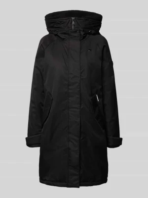 Płaszcz parka z krytym zamkiem błyskawicznym model ‘SEMIE2’ khujo