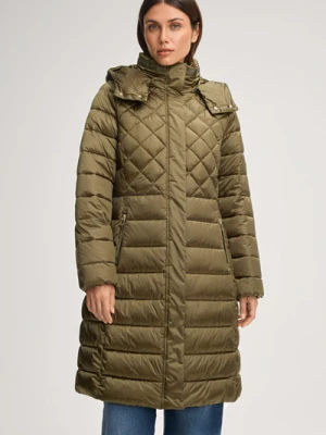 Płaszcz pikowany Constance w kolorze oliwkowym Joop