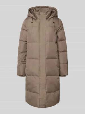 Płaszcz pikowany o kroju comfort fit z drobną fakturą model ‘IRENE’ Only