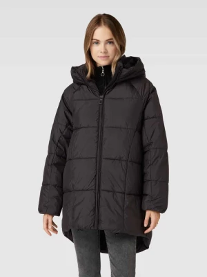 Płaszcz pikowany o kroju oversized z kapturem model ‘LASTA’ Only