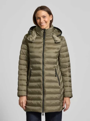 Płaszcz pikowany o kroju regular fit z kapturem Fuchs Schmitt