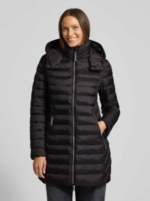 Płaszcz pikowany o kroju regular fit z kapturem Fuchs Schmitt