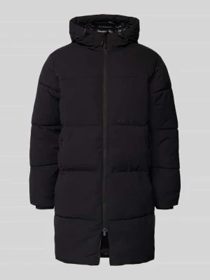 Płaszcz pikowany o kroju regular fit z kapturem model ‘Jorvester’ jack & jones