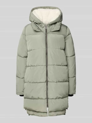 Płaszcz pikowany o kroju regular fit z kapturem model ‘KELLY’ Only