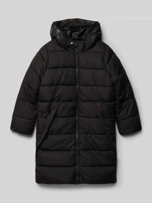Płaszcz pikowany o kroju regular fit z kapturem s.Oliver RED LABEL