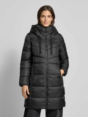 Płaszcz pikowany o kroju regular fit z kapturem s.Oliver RED LABEL