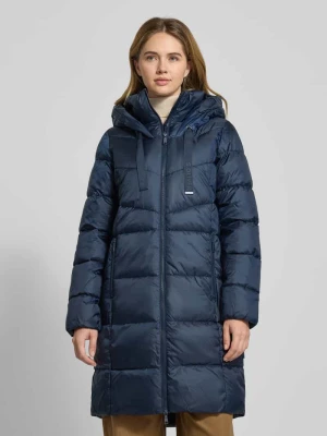 Płaszcz pikowany o kroju regular fit z kapturem s.Oliver RED LABEL