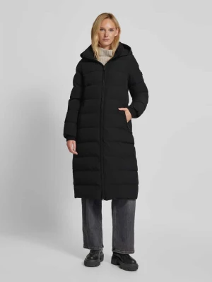 Płaszcz pikowany o kroju regular fit z odpinanym kapturem model ‘GOLDMINE’ Wellensteyn