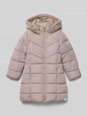 Płaszcz pikowany o kroju regular fit z podszewką z pluszu s.Oliver RED LABEL